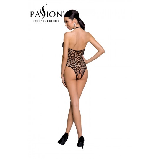 Body résille ouvert BS087 - Noir 2